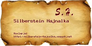 Silberstein Hajnalka névjegykártya